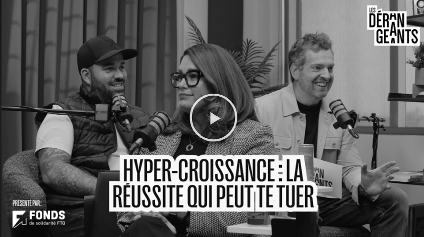 Image PODCAST LES DÉRANGEANTS  : « Hyper-croissance : la réussite qui peut te tuer avec Cléo Maheux »